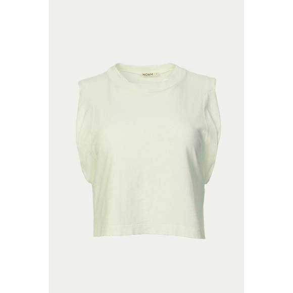 NEW NOAM alex tee in faded lime - Picture 2 of 5